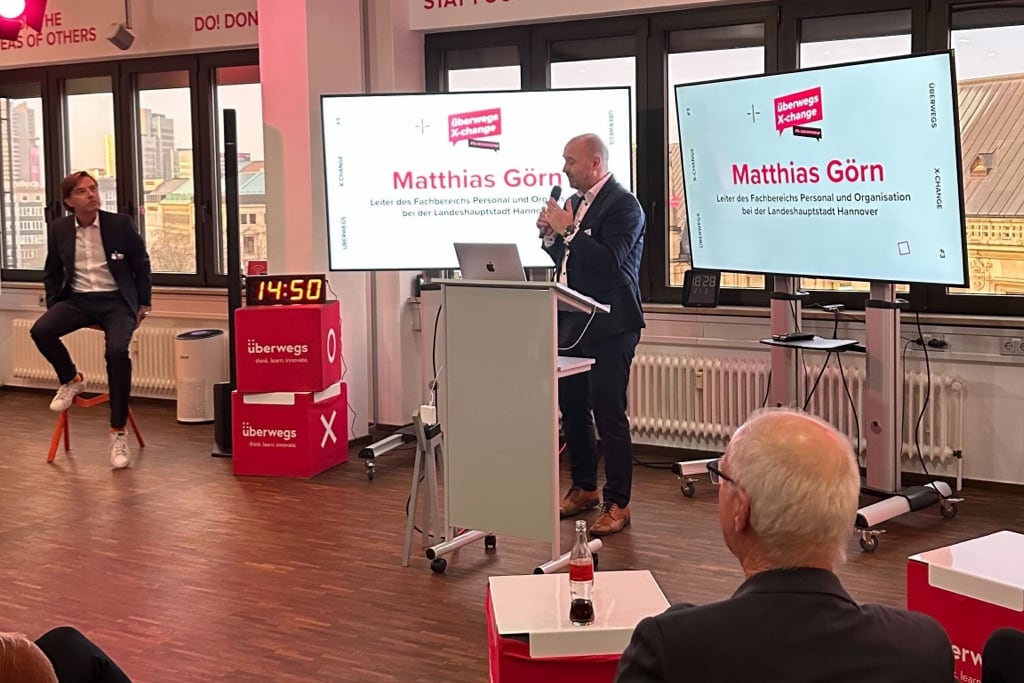 überwegs x-change veranstaltung thema leadership speaker